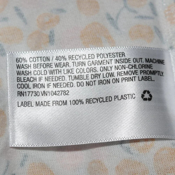 Girls Cat And Jack Mustard Long Sleeve Crewneck Shirt S (6/6X) - Picture 4 of 4